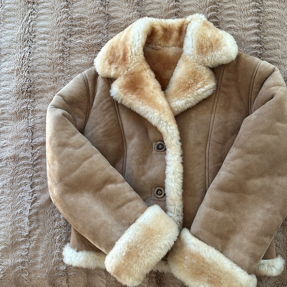 Women's Authentic Western Sheepskin leather Jacket S/M - Picture 13 of 13